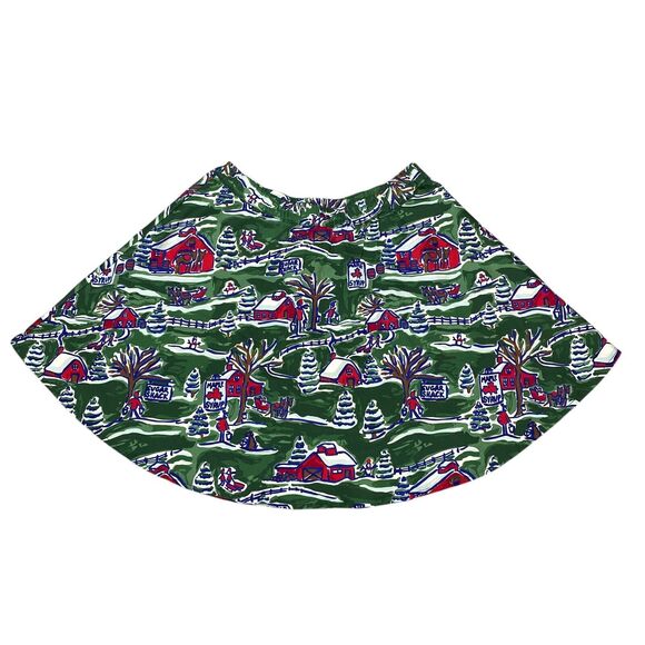 Classic Prep Girls Size L Skirt Elsa Sugar Shack Print - Picture 4 of 15